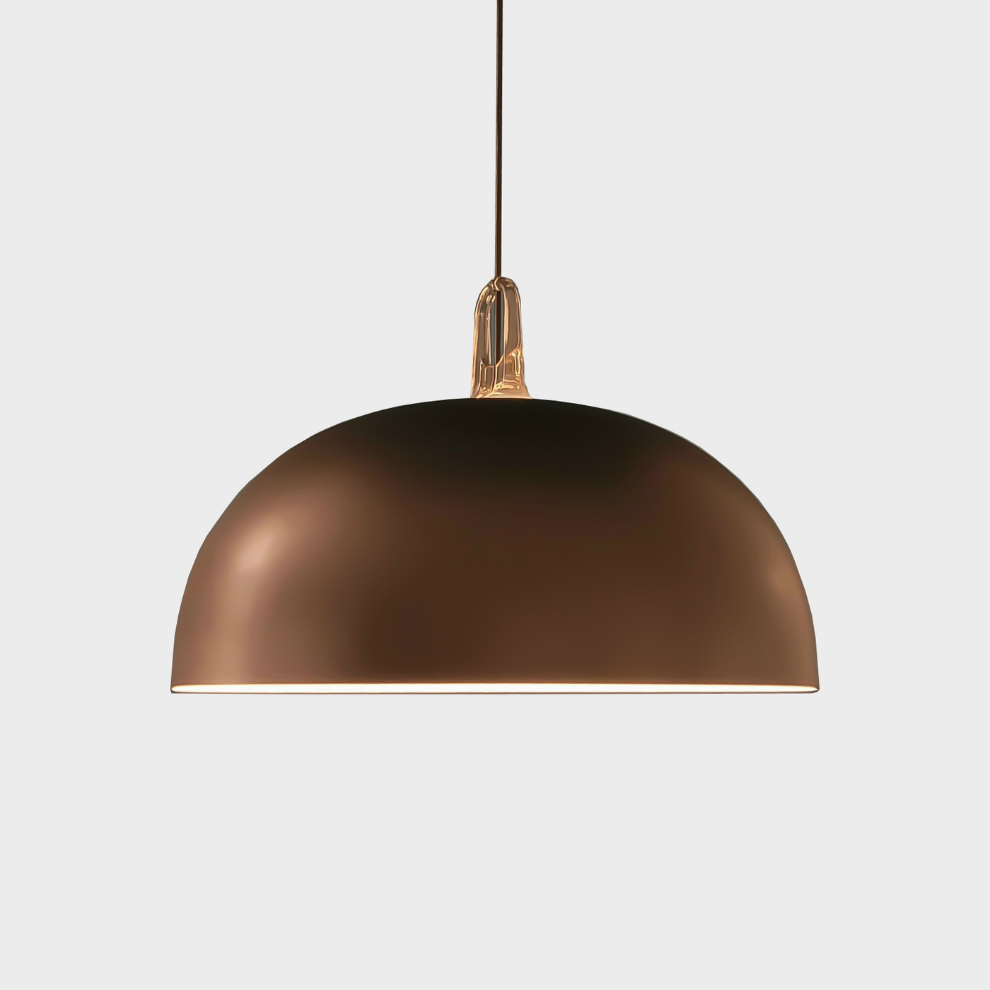 Medio globo de bronce
